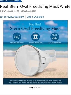 Blue Reef Round Snorkel Mask